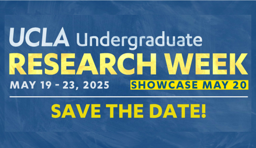 Undergraduate Research Week is May 19-23